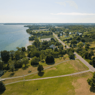 Landscape in Prince Edward County.